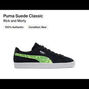 Puma Rick & Morty (New & Authentic)